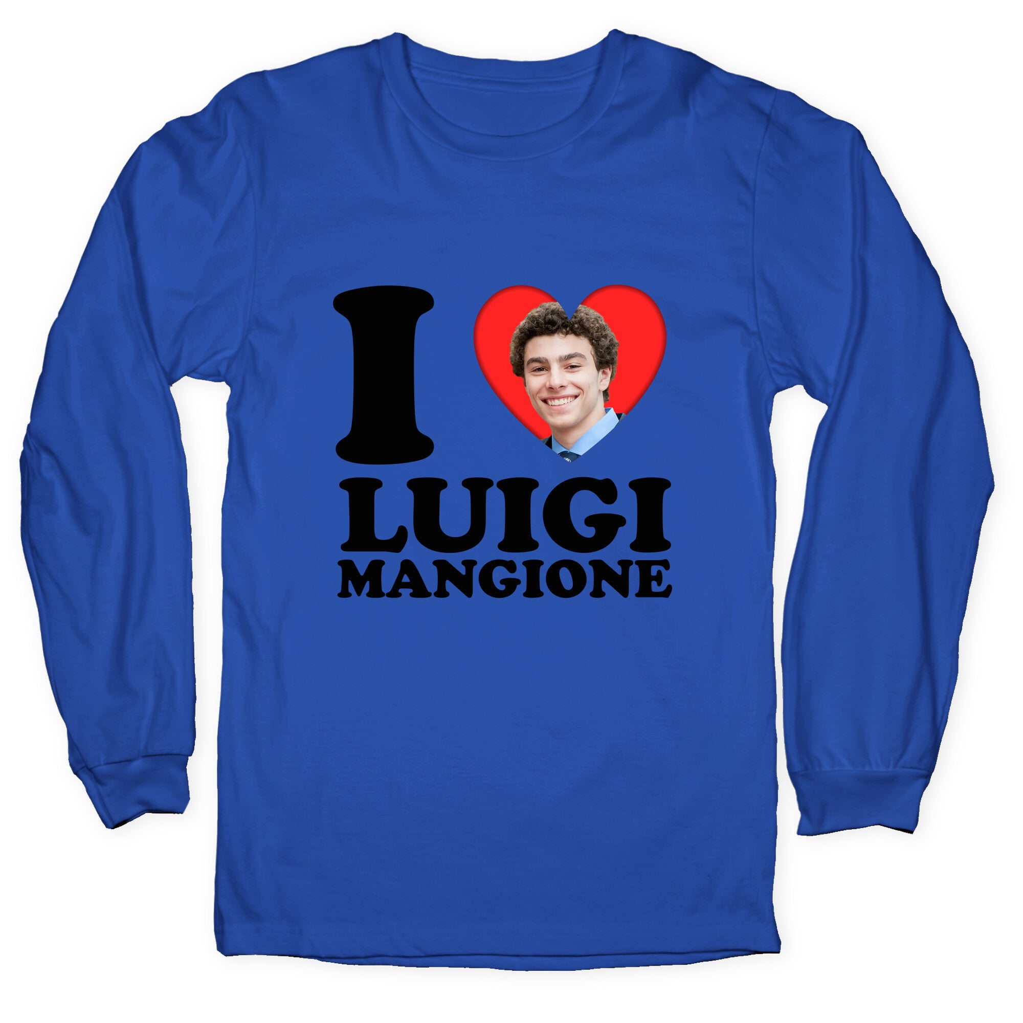 I Heart Luigi Mangione Longsleeve Tee